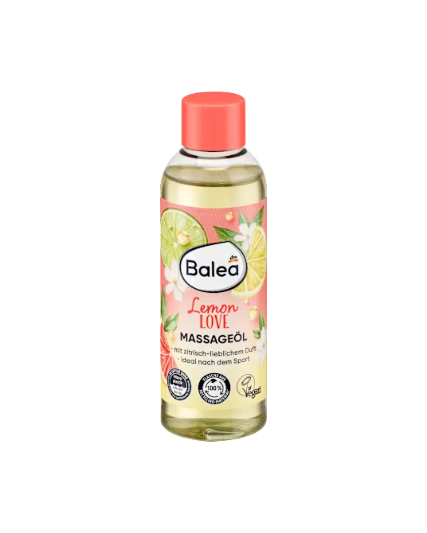 Balea Lemon Love massage oil, 100 ml