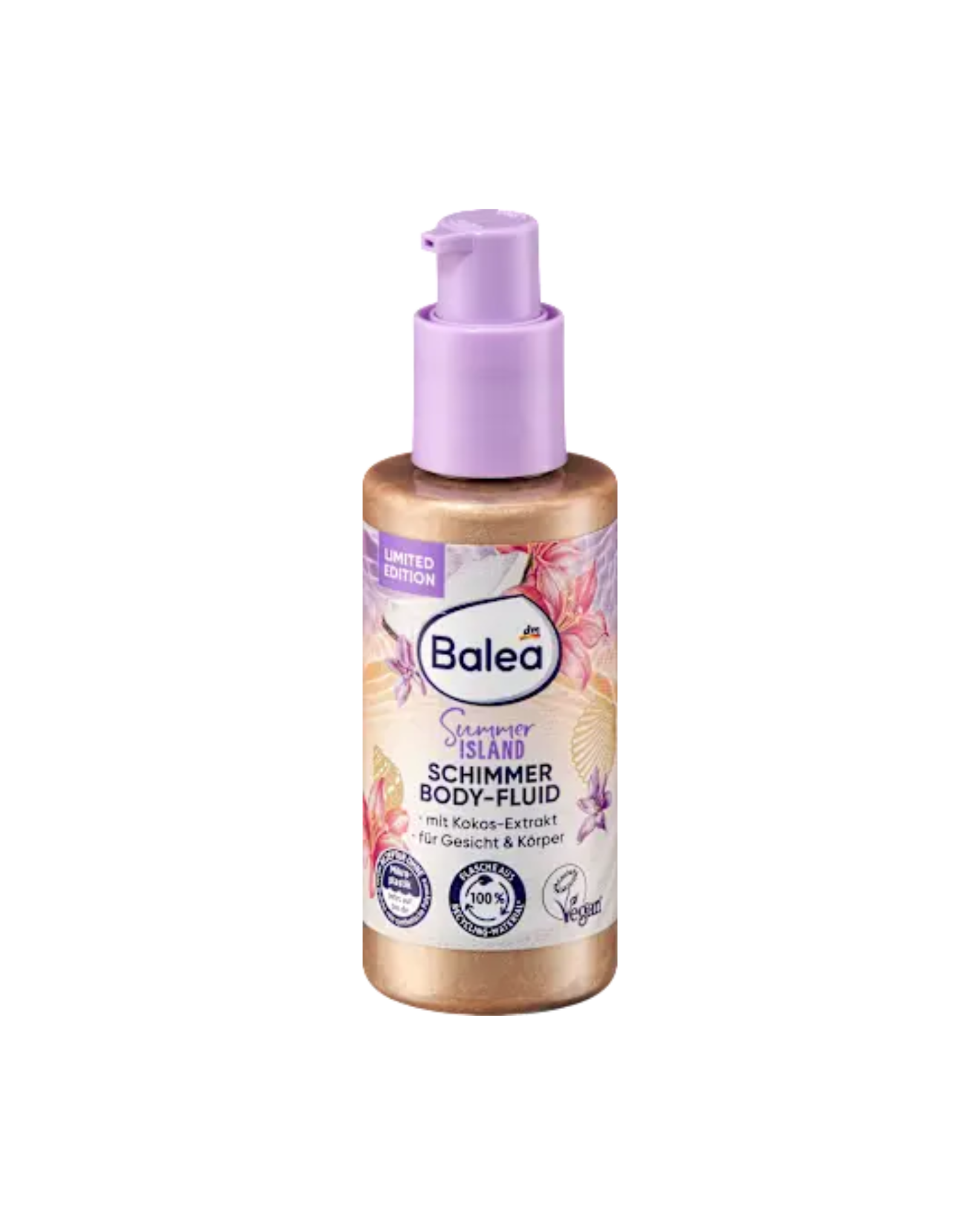 Balea Shimmer Body Fluid Summer Island, 75 ml