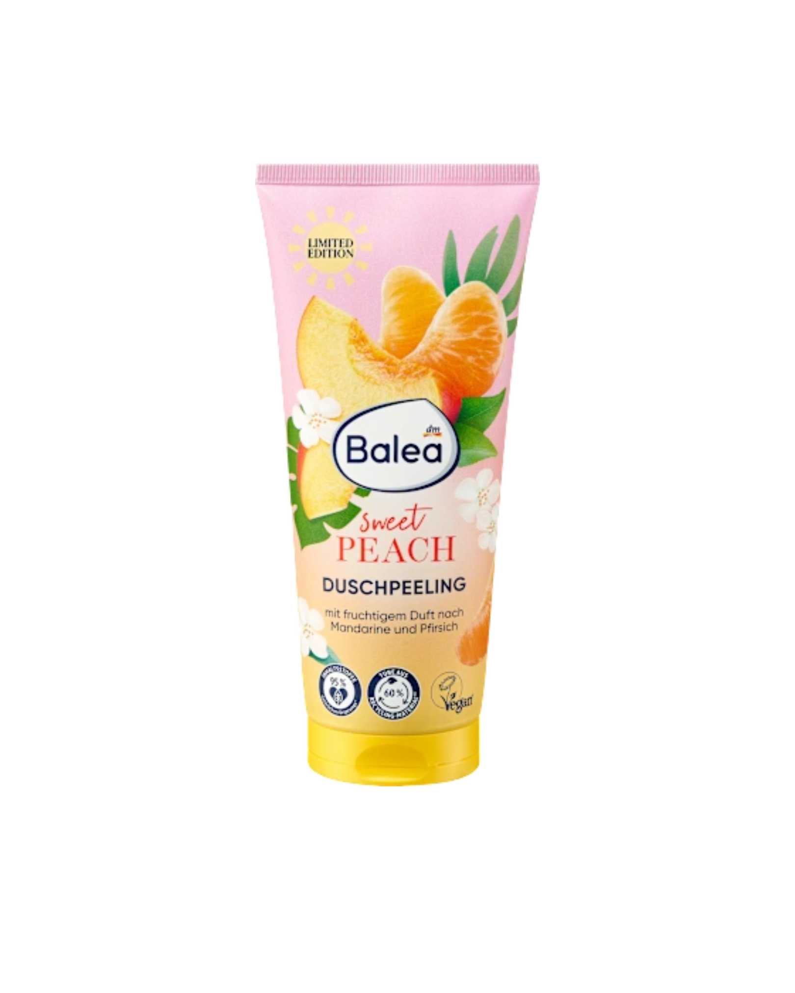 Balea Sweet Peach Body Scrub, 200 ml