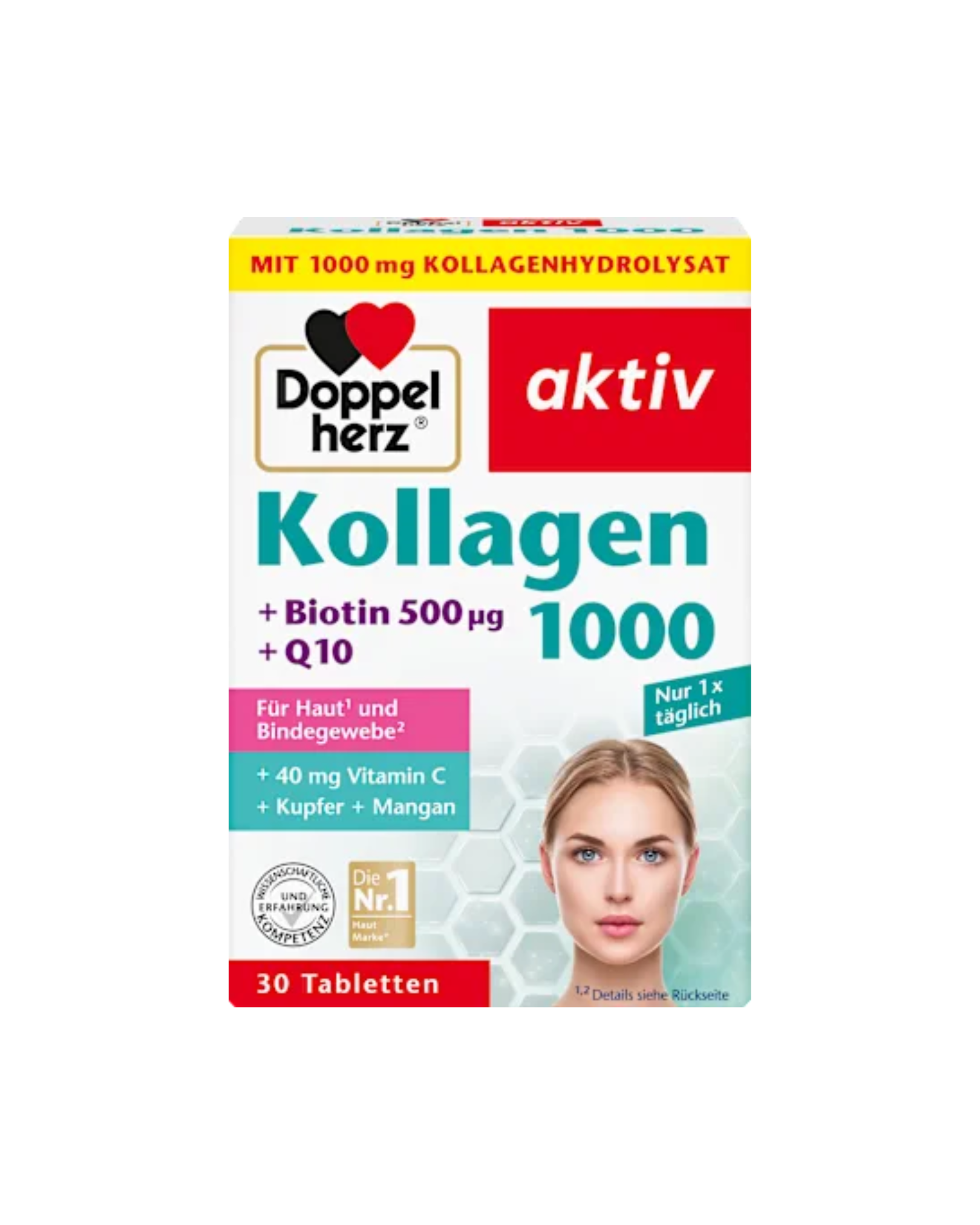 Doppelherz active Collagen 1000 , tablets 30 pcs, 40.8 g