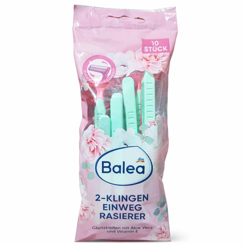 Balea 2-Blade Disposable Razors (10 Pieces)