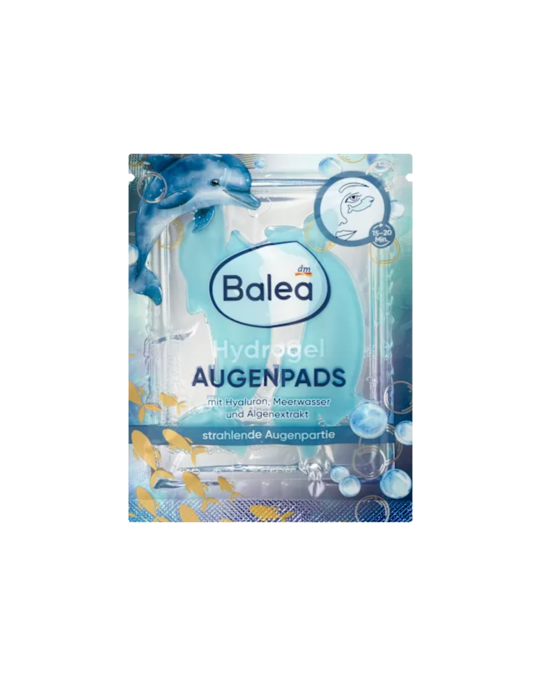 Balea Eye pads hydrogel dolphin (1 pair), 2 pieces