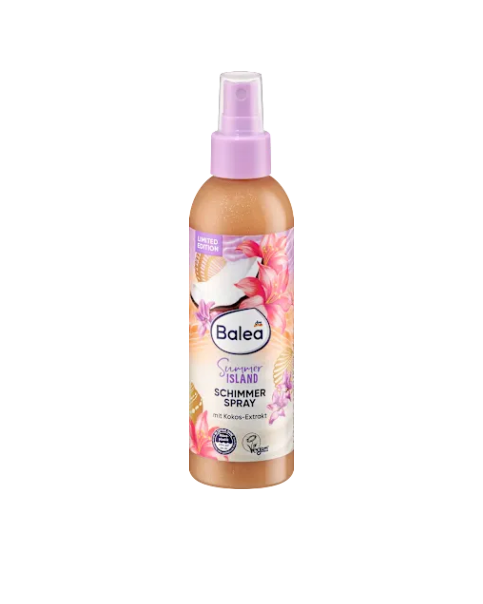 Balea Body Spray Shimmer Summer Island, 200 g