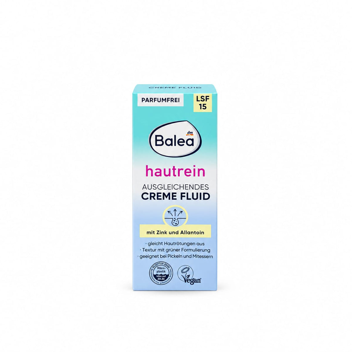 balea hautrein creme fluid