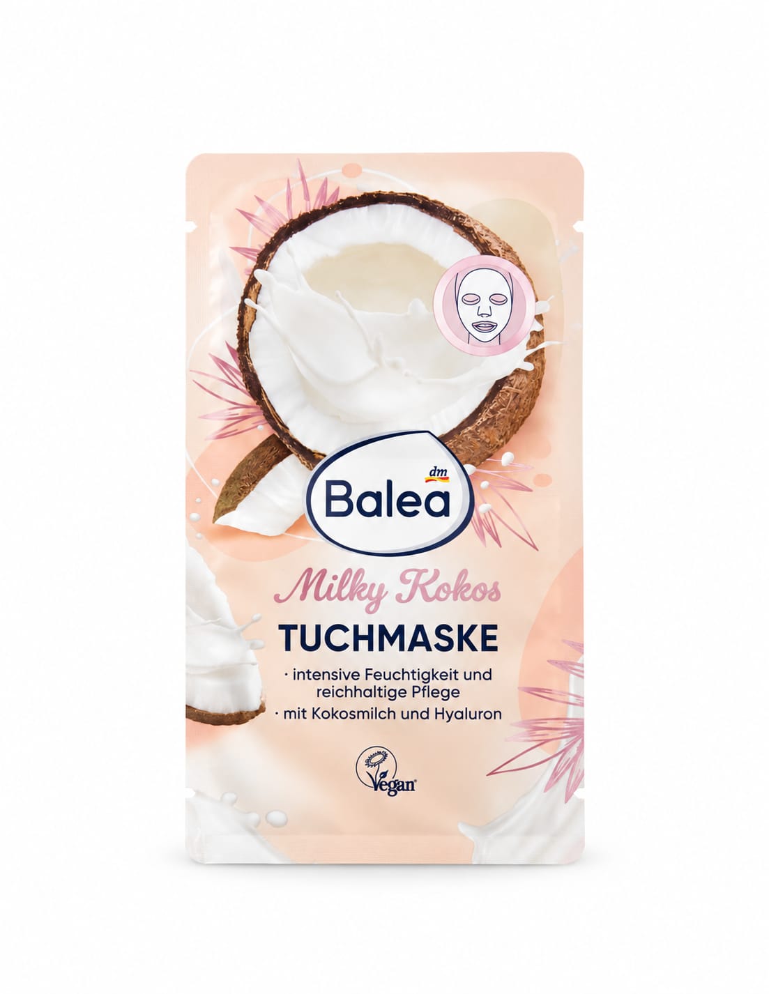 balea milky kokos tuchmaske