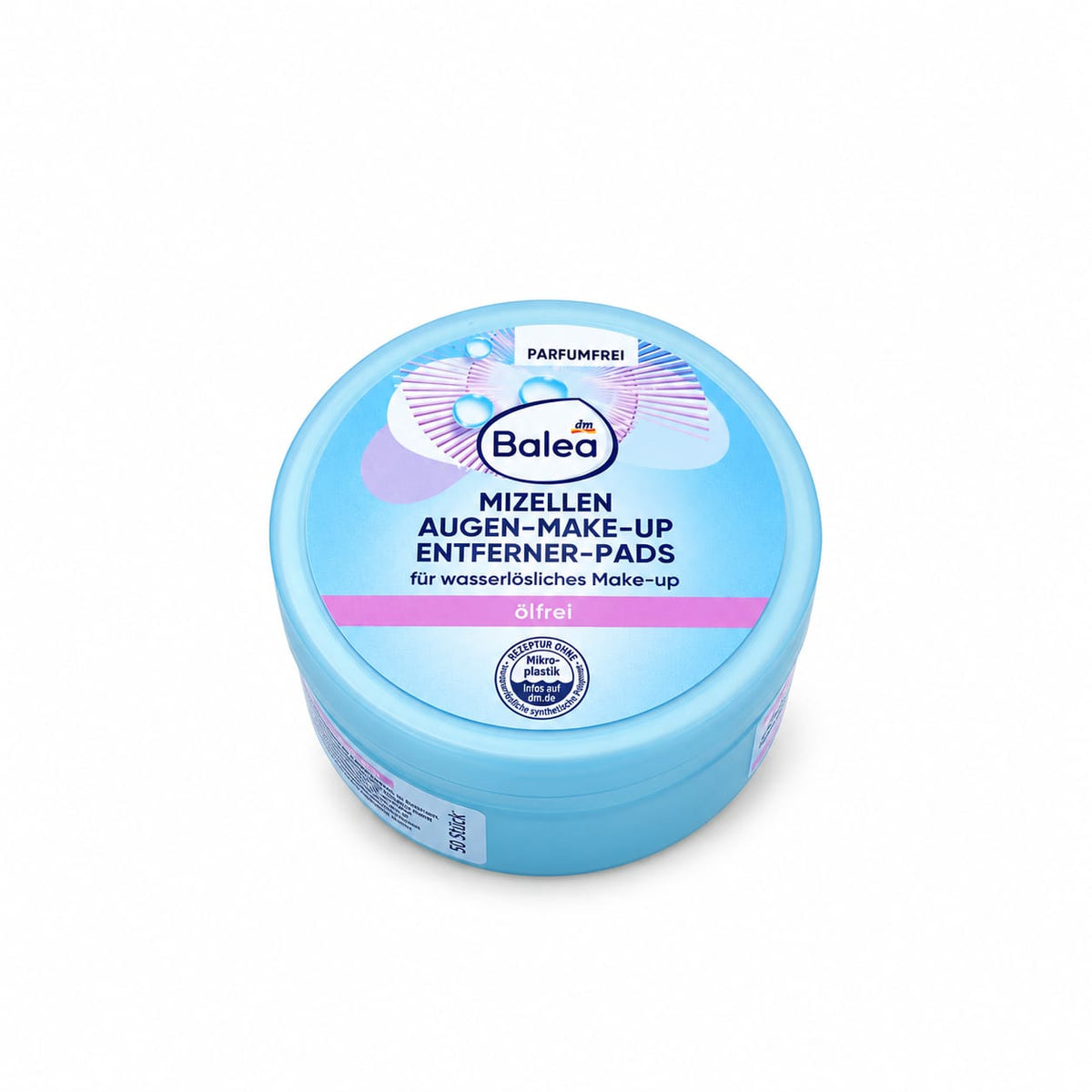 balea mizellen augen-make-up entferner-pads