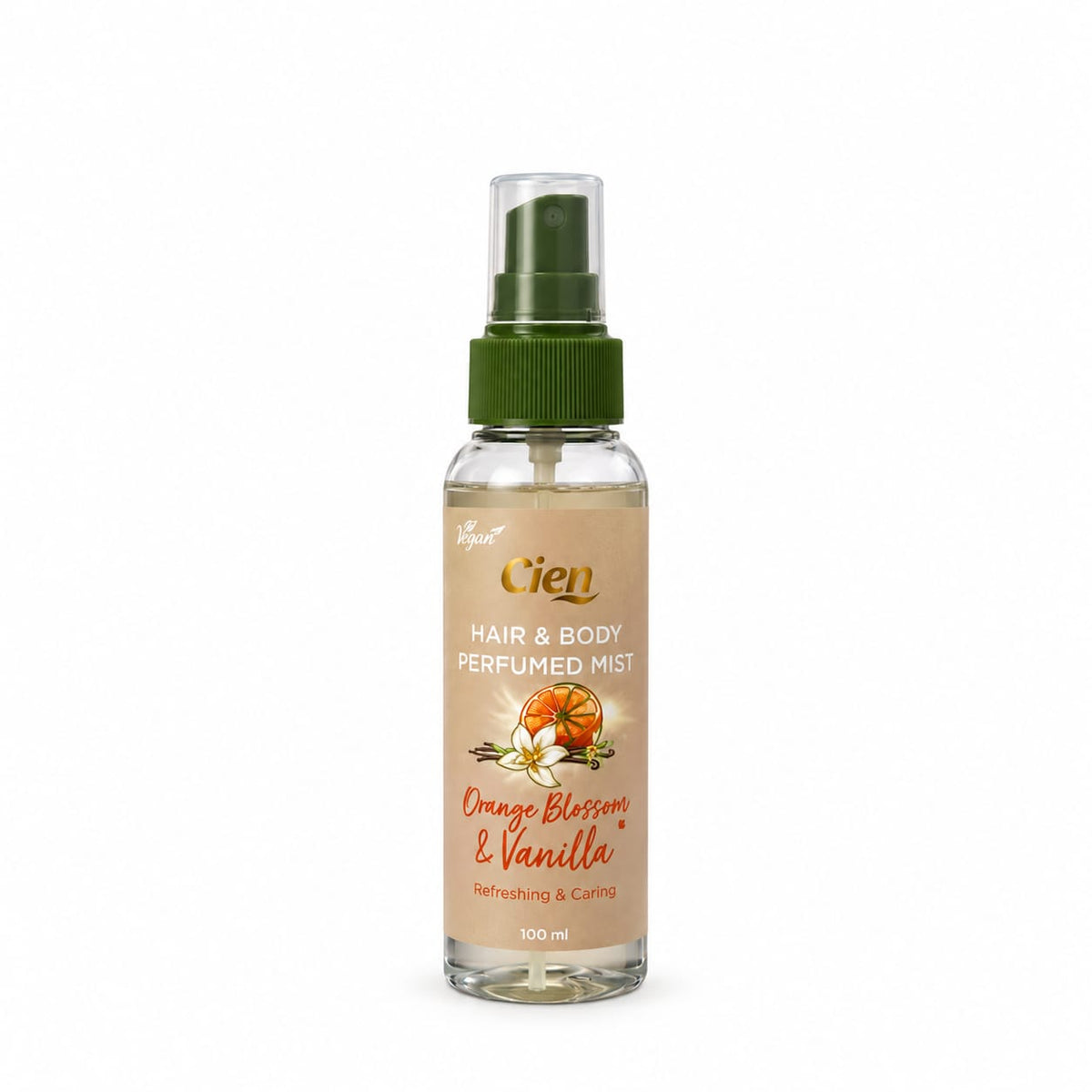 cien hair and body perfumed mist