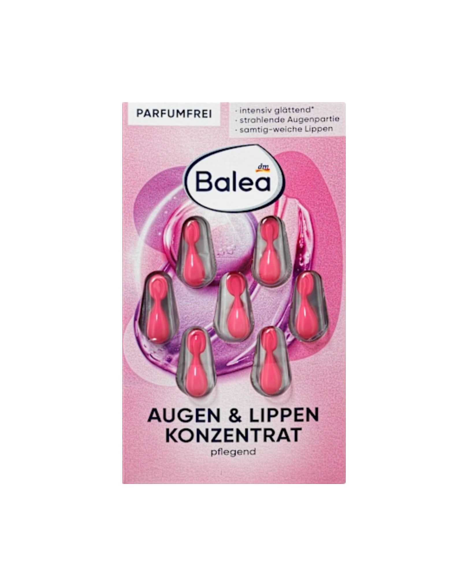 Balea Concentrate Eyes & Lips, 7 pcs