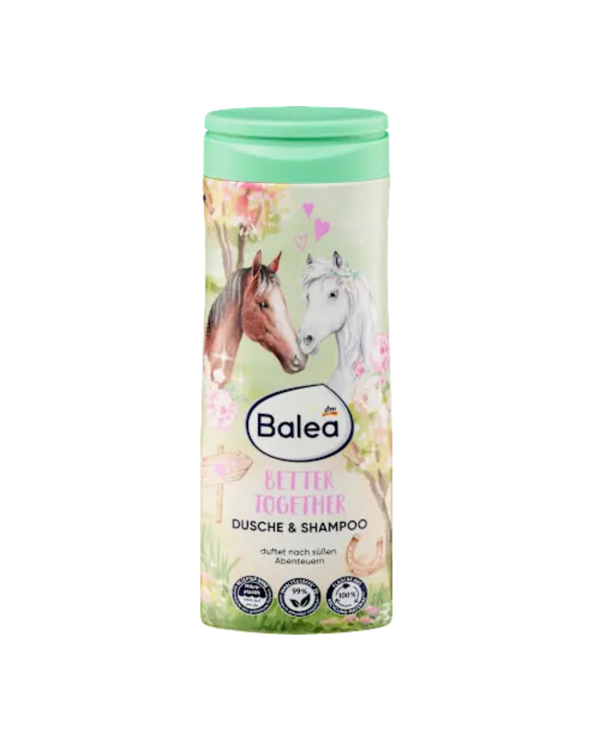 Balea Children's Shower & Shampoo 2-in-1 Better Together, 300 ml