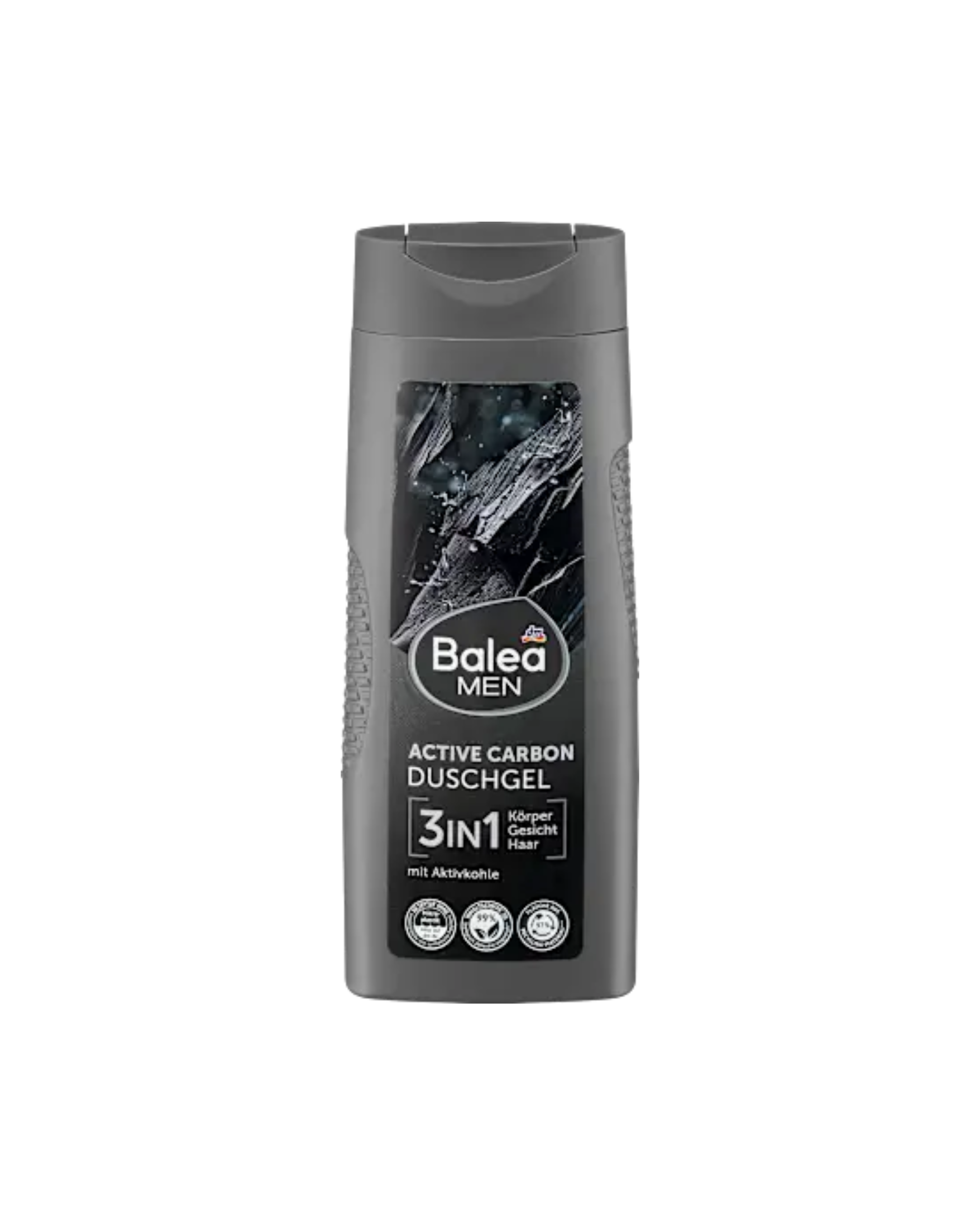 Balea MEN Shower gel Active Carbon 3in1, 300 ml