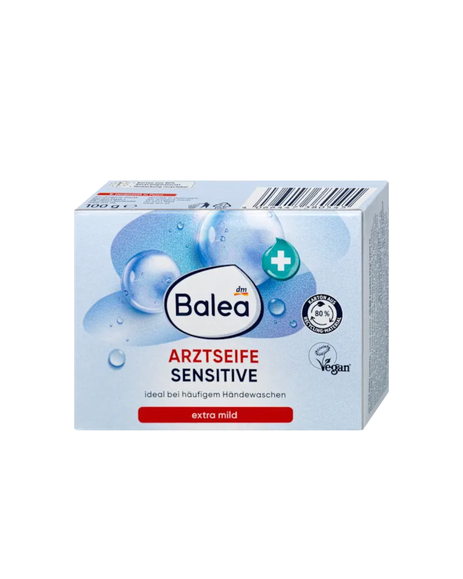 Balea Bar of soap, doctor's soap sensitive, 100 g