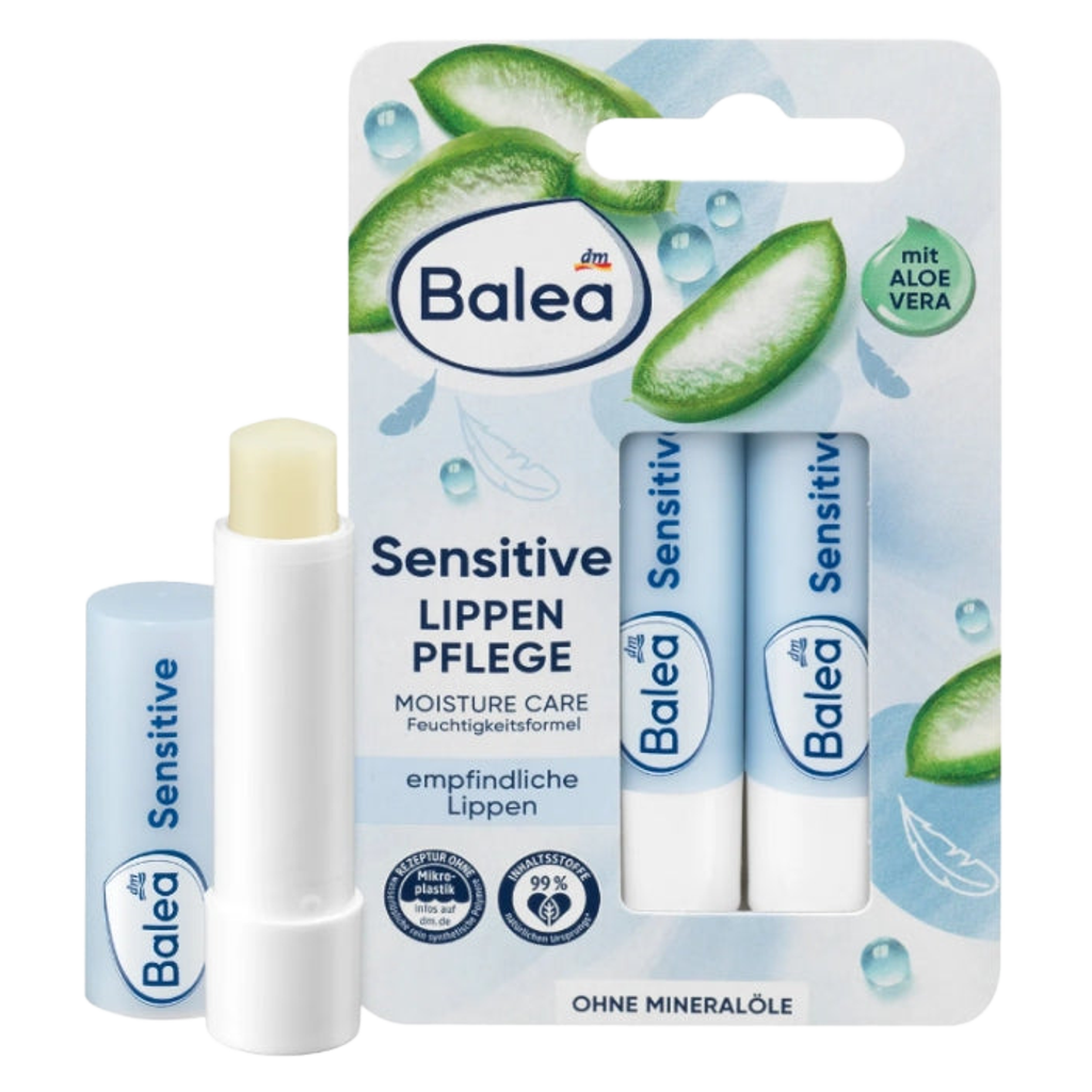 Balea lip balm  With Aloe Vera and avocado
