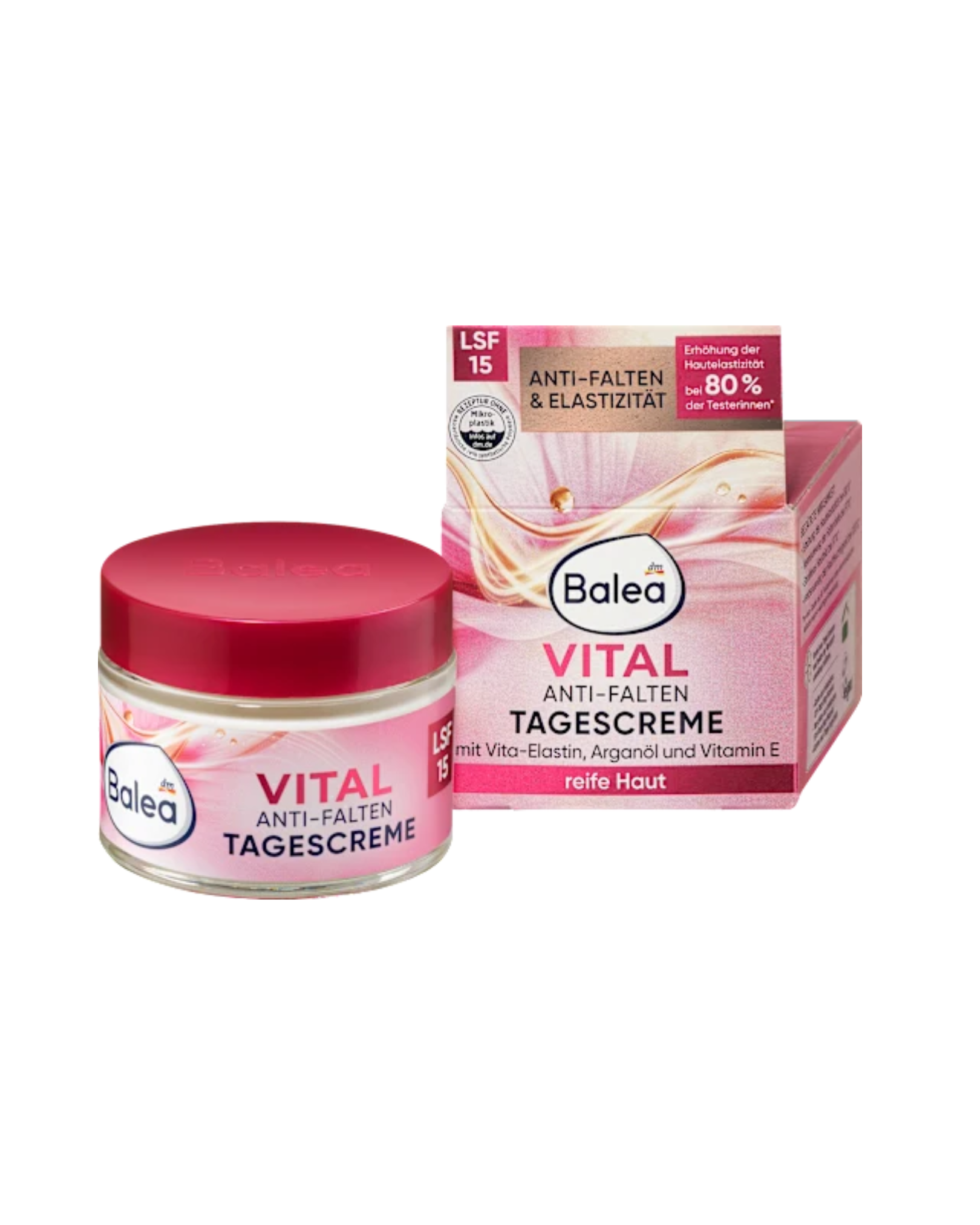 Balea Anti-Wrinkle Face Cream Vital SPF 15, 50 ml