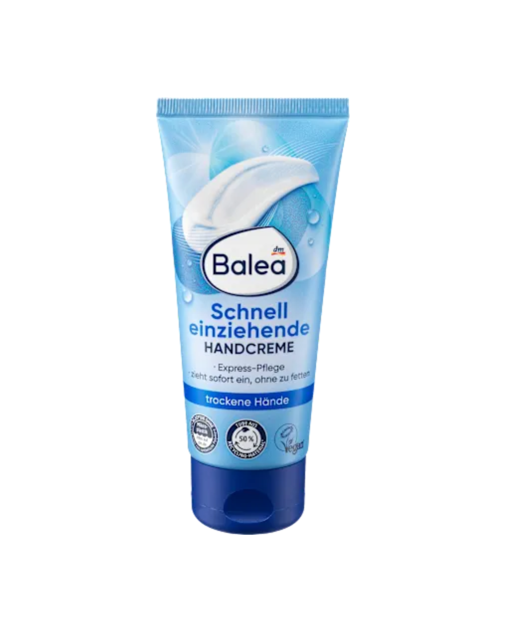 Balea Fast-absorbing hand cream for dry skin, 100 ml