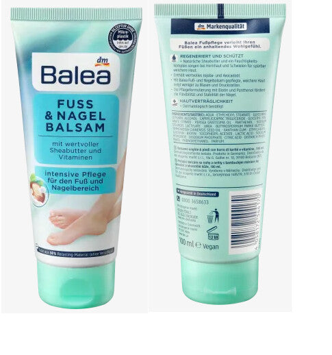 Balea Foot & nail balm, 100 ml