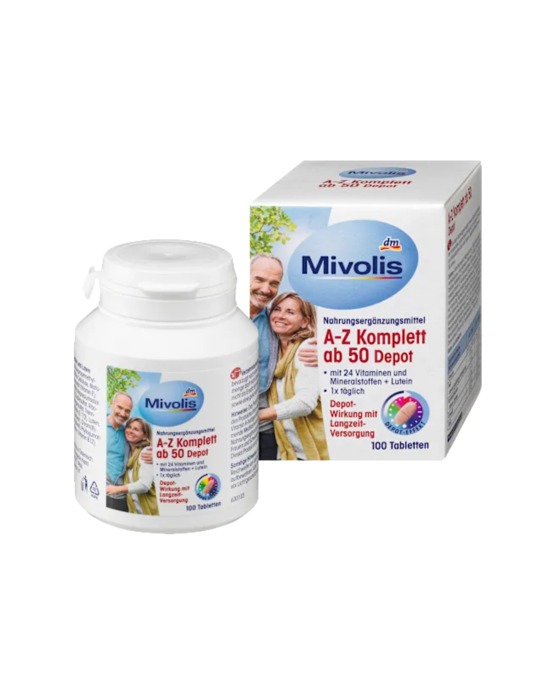 AZ Komplett Depot from 50, tablets, 100 pcs, 150 g