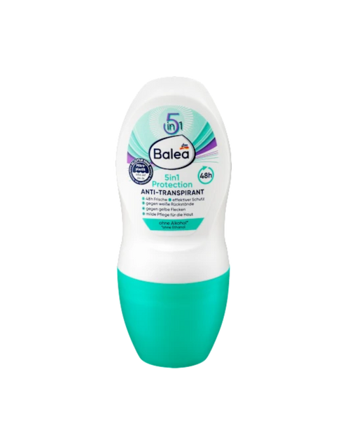 Balea Antitranspirant Deo Roll-on 5in1 Protection, 50 ml